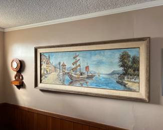 Large painting by A. Vilora 