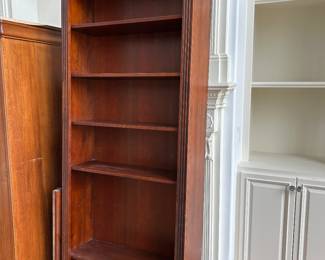 Tall Ethan Allen bookcase 89”H x 34”W x 12” D