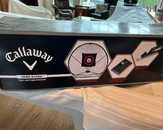 Callaway Home Range Golf full hitting system never used