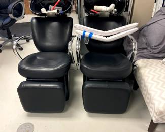. . . more luxury hair salon recliners