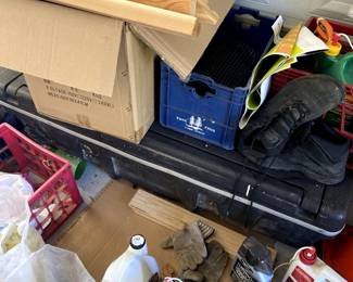 . . . more construction equipment