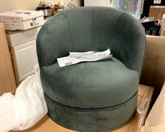 . . . brand new accent chair