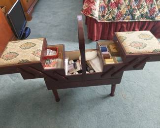 open sewing box