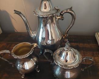Wallace silver-plated tea service