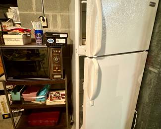 Refrigerator and microwave