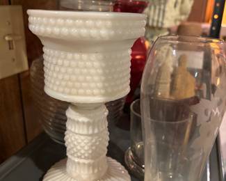 Milk Glass Vase
