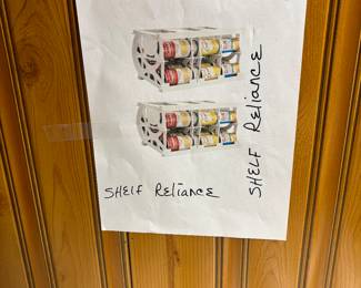 Shelf Reliance - can storage