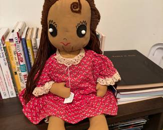 Vintage Rare Rag Doll