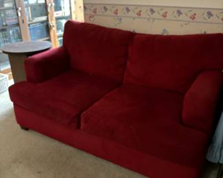 Nice Corduroy 2 cushion sofa - excellent condition