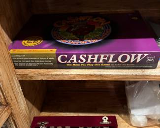 "Cashflow" Vintage Game and Chess set in box