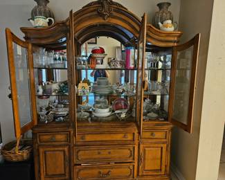 China cabinet solid wood 