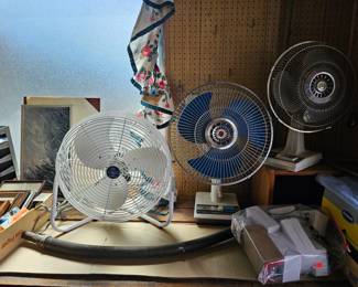 Cooling fans.