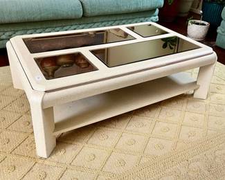 Mirrored Top Coffee Table