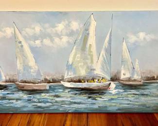 Sailboat Canvas Art
