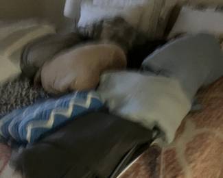 Blankets and pillows