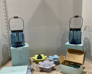 PartyLite Candle holders and candles