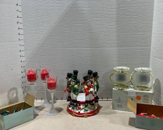 PartyLite Candle holders and candles