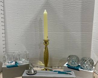 PartyLite Candle holders and candles