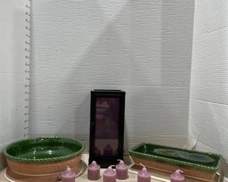 PartyLite Candle holders and candles