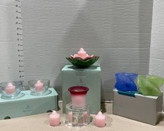 PartyLite Candle holders and candles