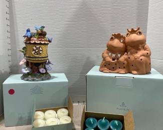 PartyLite Candle holders and Candles