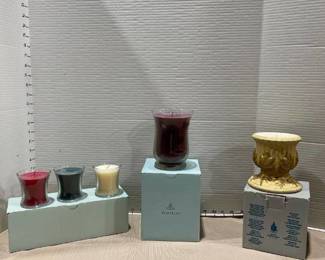 PartyLite Candle holders and candles
