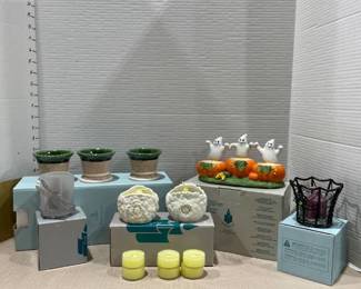 PartyLite Candle holders and candles