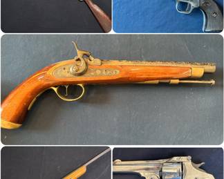 Antique and Vintage Firearms and Ammunition (not shown) 