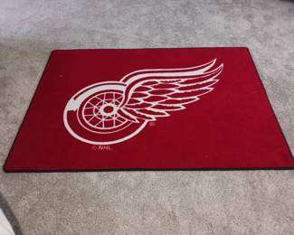 Large Red Wings Rug!