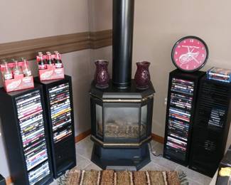 Collection of DVD's, Stanley Cup Red Wings Coca-Cola Bottles HEATER NOT FOR SALE