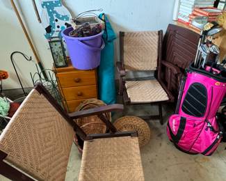 Patio table and chairs