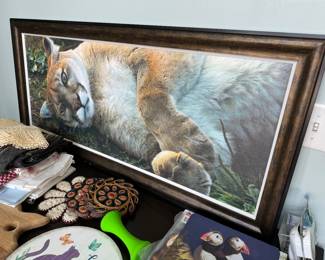 Big Cat wall art