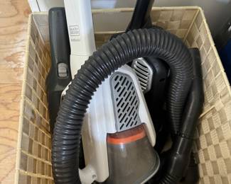Hand held vacuums