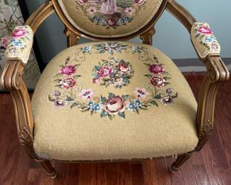 Needlepoint chair