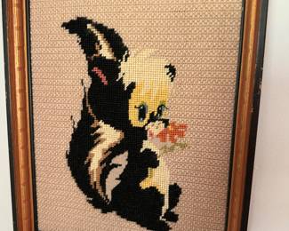 Vintage needlepoint
