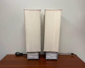 Lot 4314 Pair of Modern Style Table Lamps