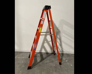 Lot 2356 6ft Werner Fiberglass Ladder