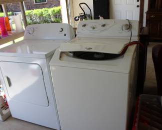 Kenmore dryer; Maytag washer