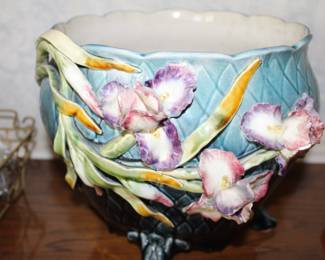 Barboline Majolica. 10" tall, 10" wide at top