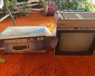 Commodore 64 with 1702 screen