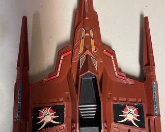 Vintage 1979 Mego Buck Rogers 25th Cent Draconian Marauder Fighter Toy Spaceship