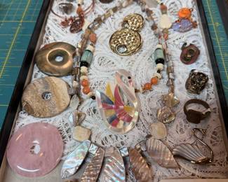 Vintage costume jewelry and more!