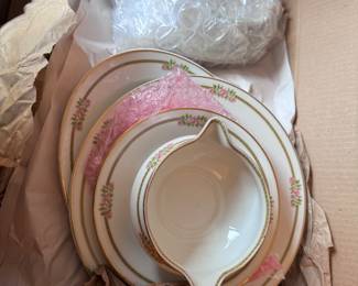 Full sets of beautiful china