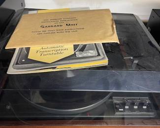 Vintage Garrard LAB 80 / Fires up , but did not hook speakers up yet.