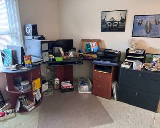 Office supplies! Electronics, speakers, printer