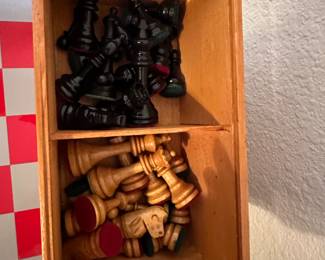 chess pieces lots of chess sets