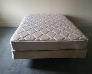 Another full size mattress and box spring
