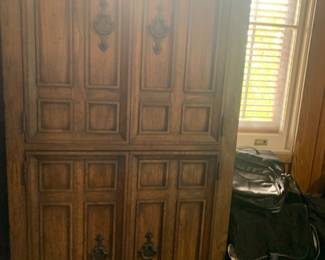 Medieval style armoire