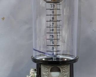 Kansas State University Gas Pump Replica Gumball Machine, 21-3/4" Tall