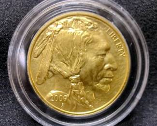 2009 $50 Gold One Ounce American Buffalo Proof Coin